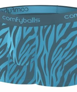 Comfyballs - Cotton Long Boxer - Men's - Zebra