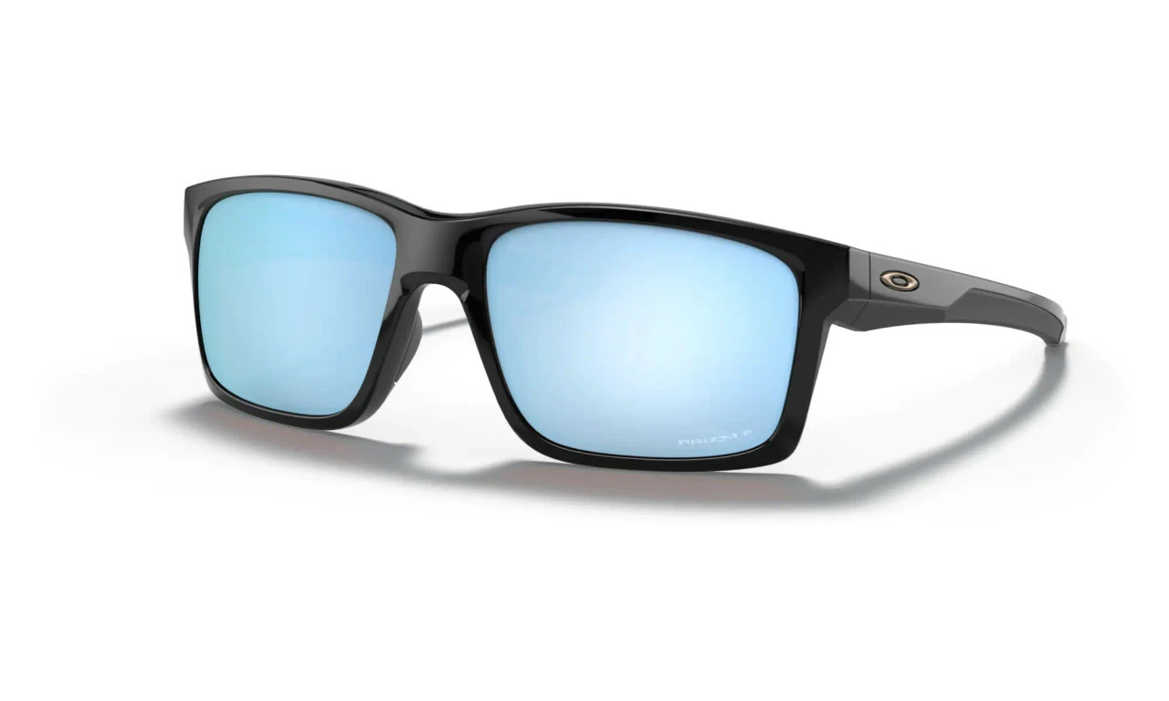 Oakley - Mainlink Performance Sunglasses: Polished Black/Polished Black Frame, Prizm Ruby Polarised Deep H2O Lenses - Image 2