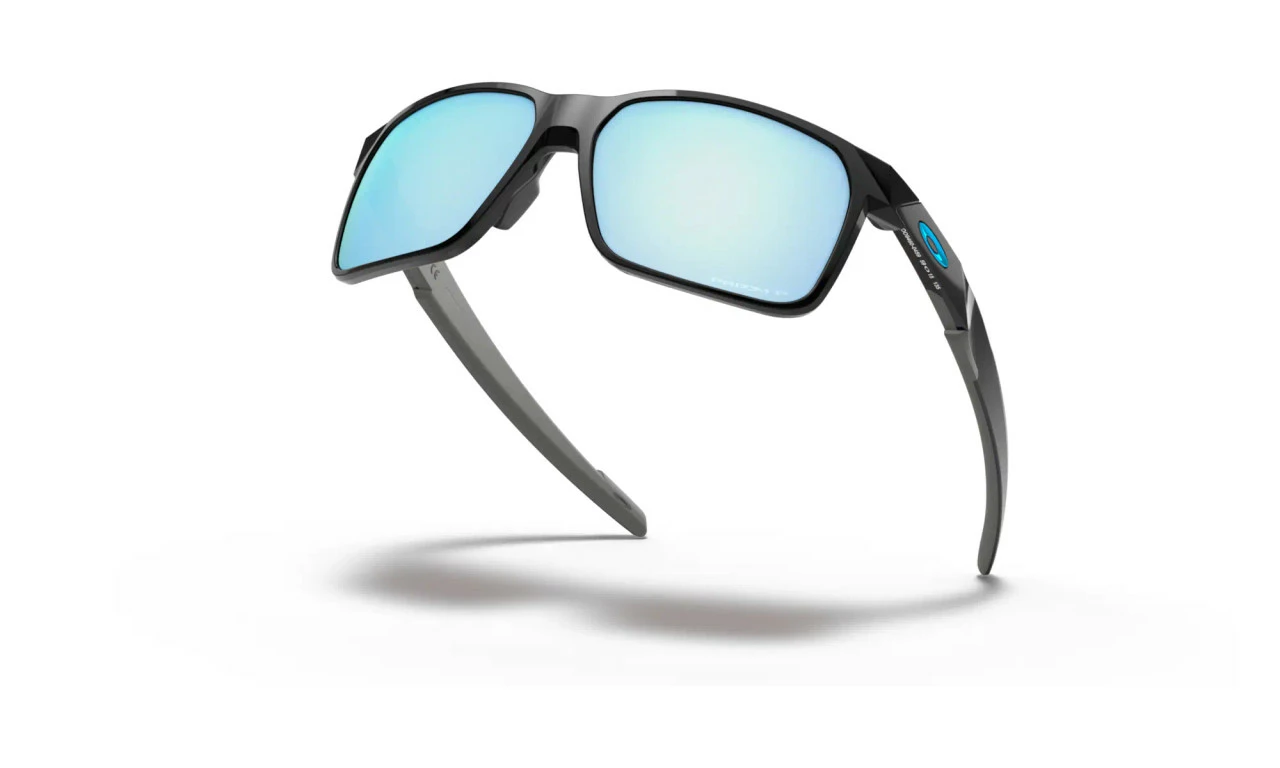 Oakley - Portal X Performance And Lifestyle Sunglasses - Polished Black Frame And Arms; Prizm Deep H2O Polarised Lenses - Image 4