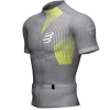 Compressport - Trail Postural Short Sleeve Top - Men's - Alloy/Primerose