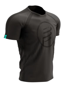 Compressport - Training Tshirt Short Sleeve - Black Edition - Men's