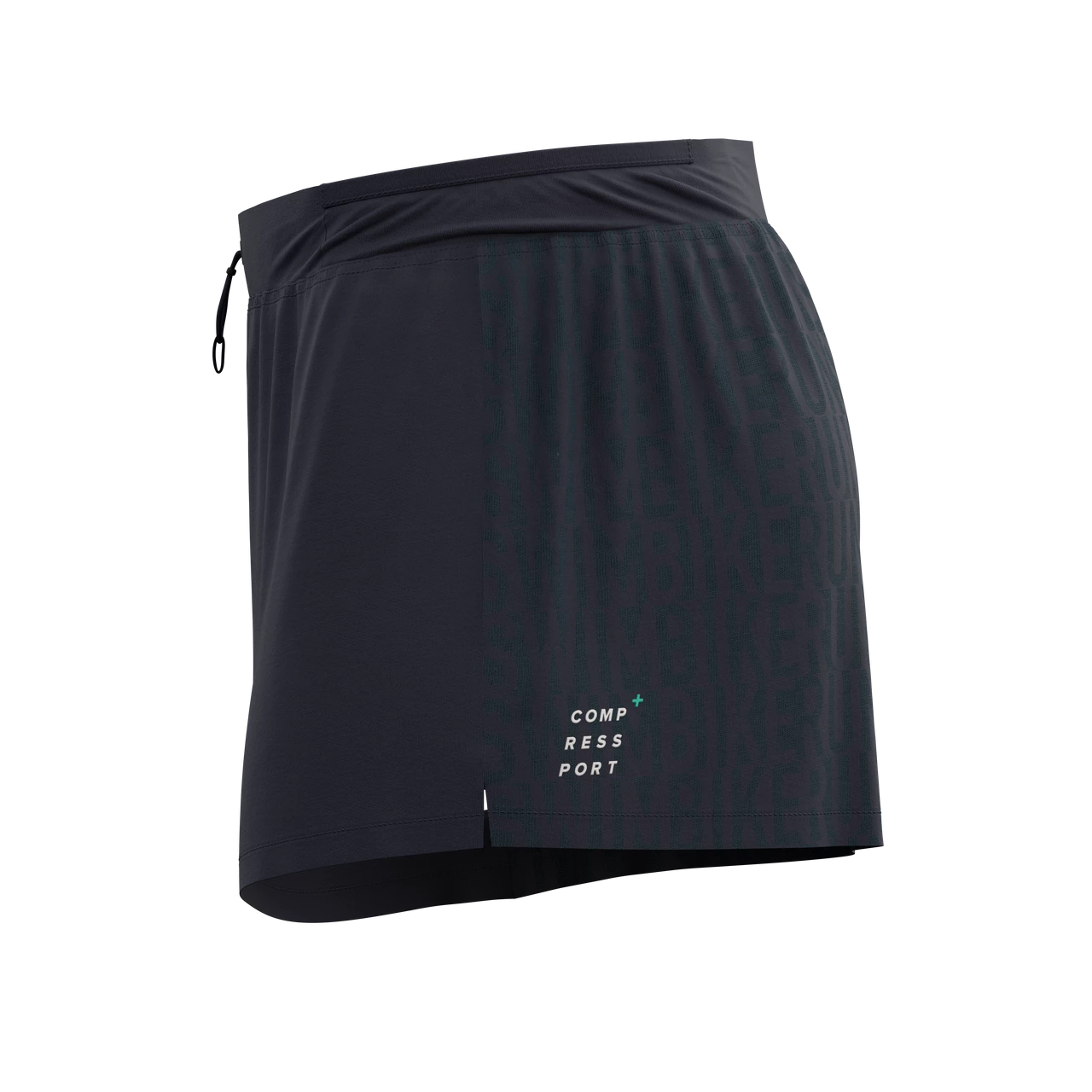 Compressport - Racing Split Overshort - Born To SwimBikeRun - Men's - Image 3