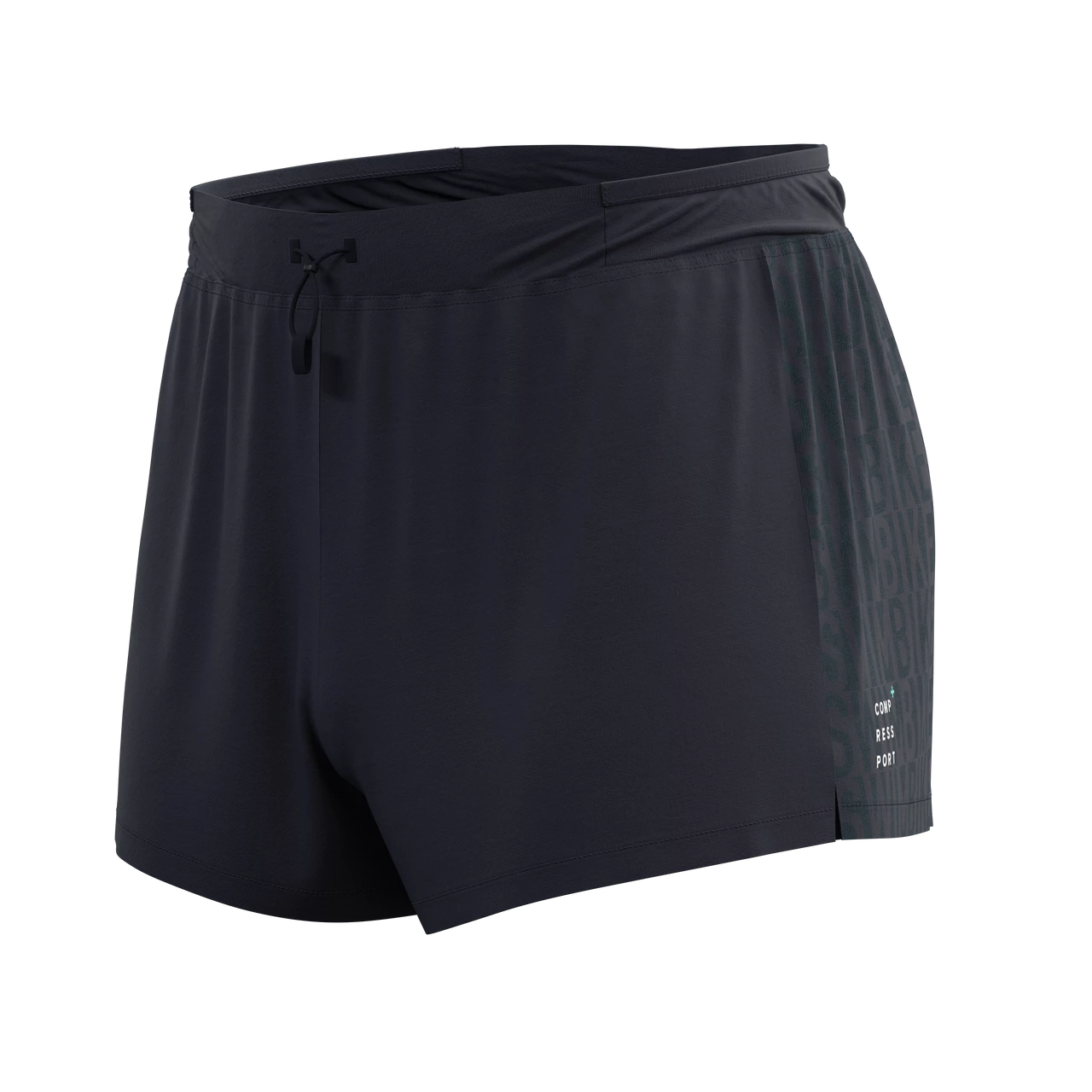 Compressport - Racing Split Overshort - Born To SwimBikeRun - Men's - Image 4