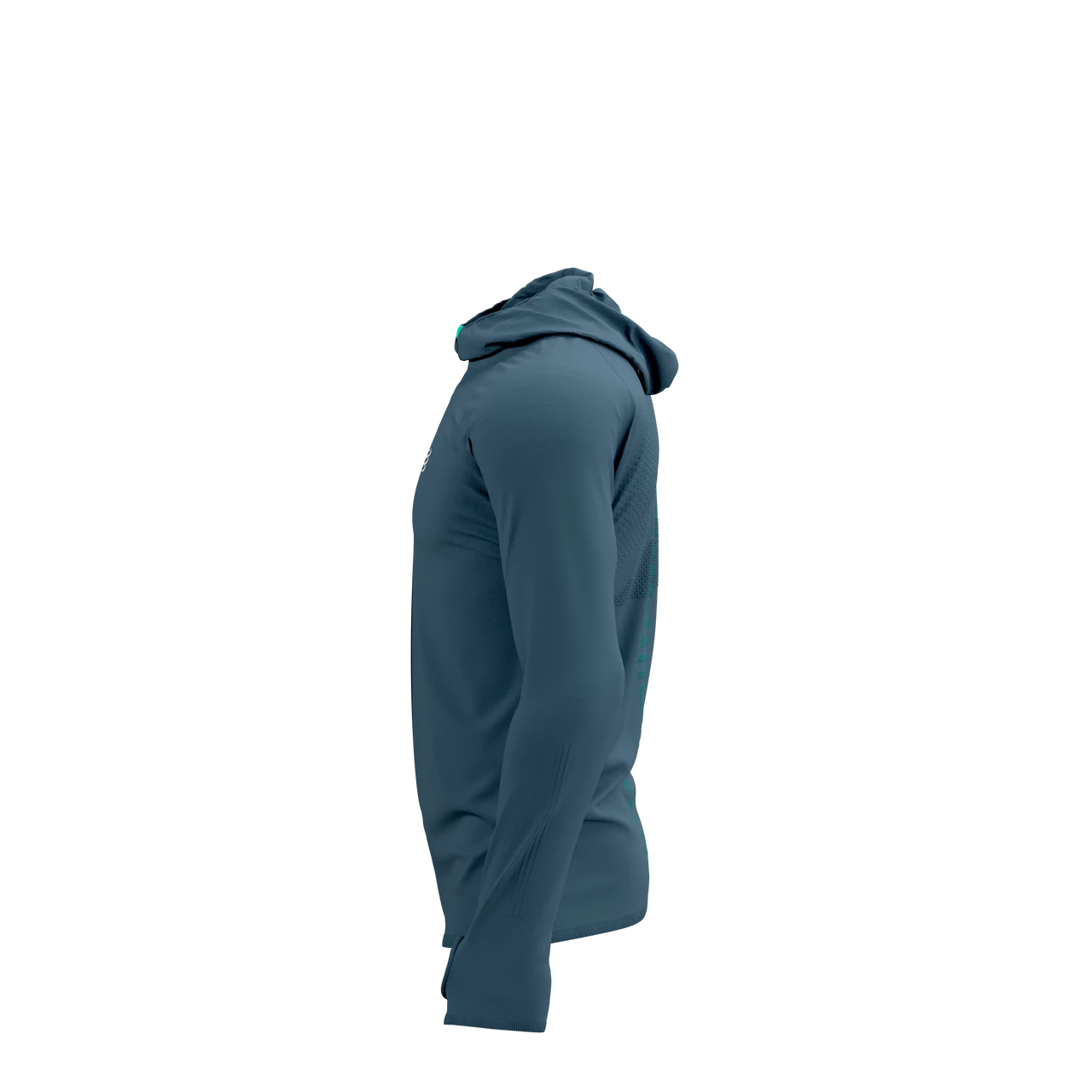 Compressport - 3D Thermo Seamless Hoodie Zip - Born To SwimBikeRun - Men's - Image 4