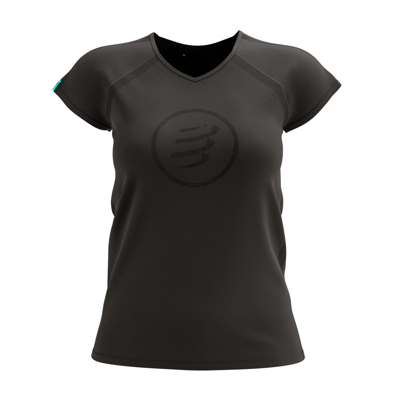Compressport - Training Tshirt Short Sleeve - Black Edition - Women's - Image 8