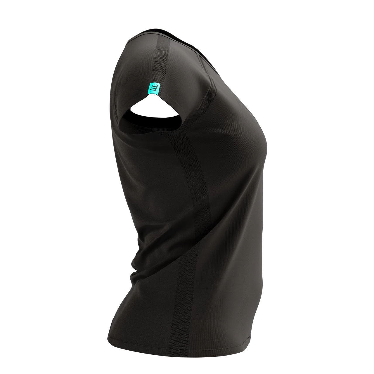 Compressport - Training Tshirt Short Sleeve - Black Edition - Women's - Image 3