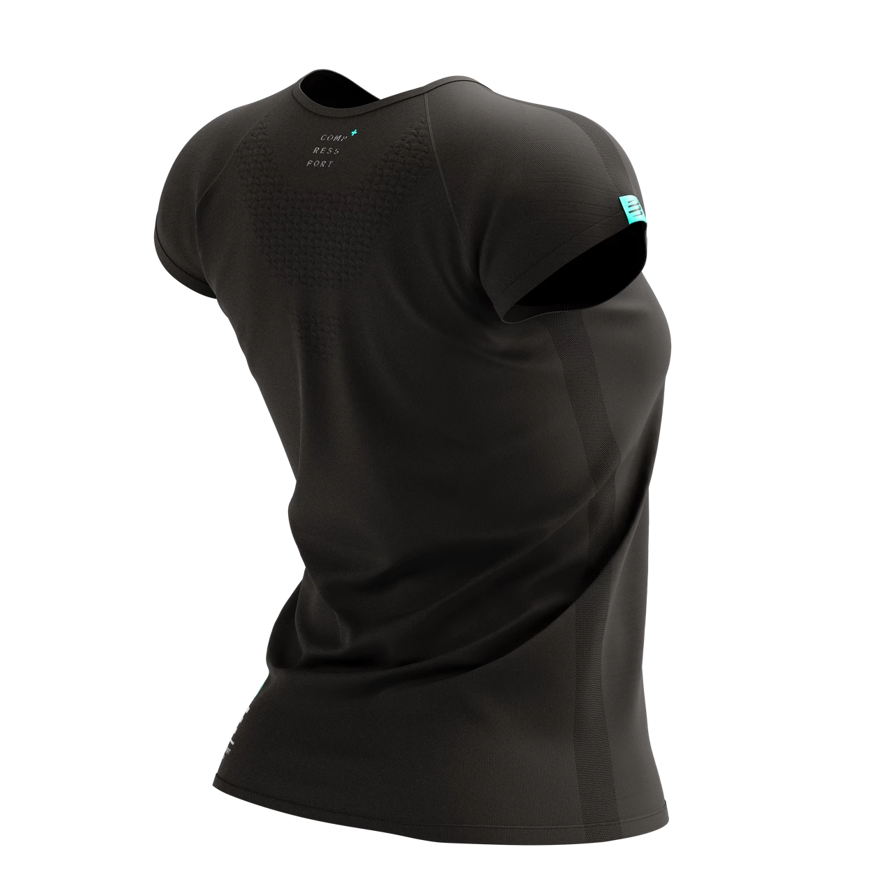 Compressport - Training Tshirt Short Sleeve - Black Edition - Women's - Image 4