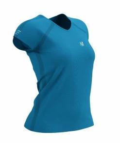 Compressport - Training Tshirt Short Sleeve - Born To SwimBikeRun - Women's