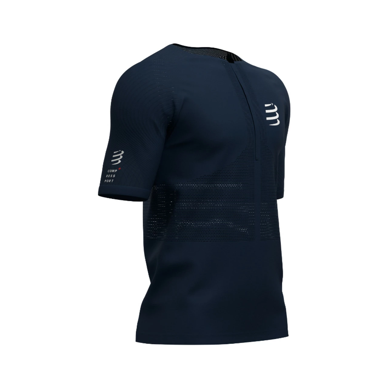 Compressport - Men's Trail Half-Zip Fitted Short-Sleeved Top 1 Compressport - Men's Trail Half-Zip Fitted Short-Sleeved Top