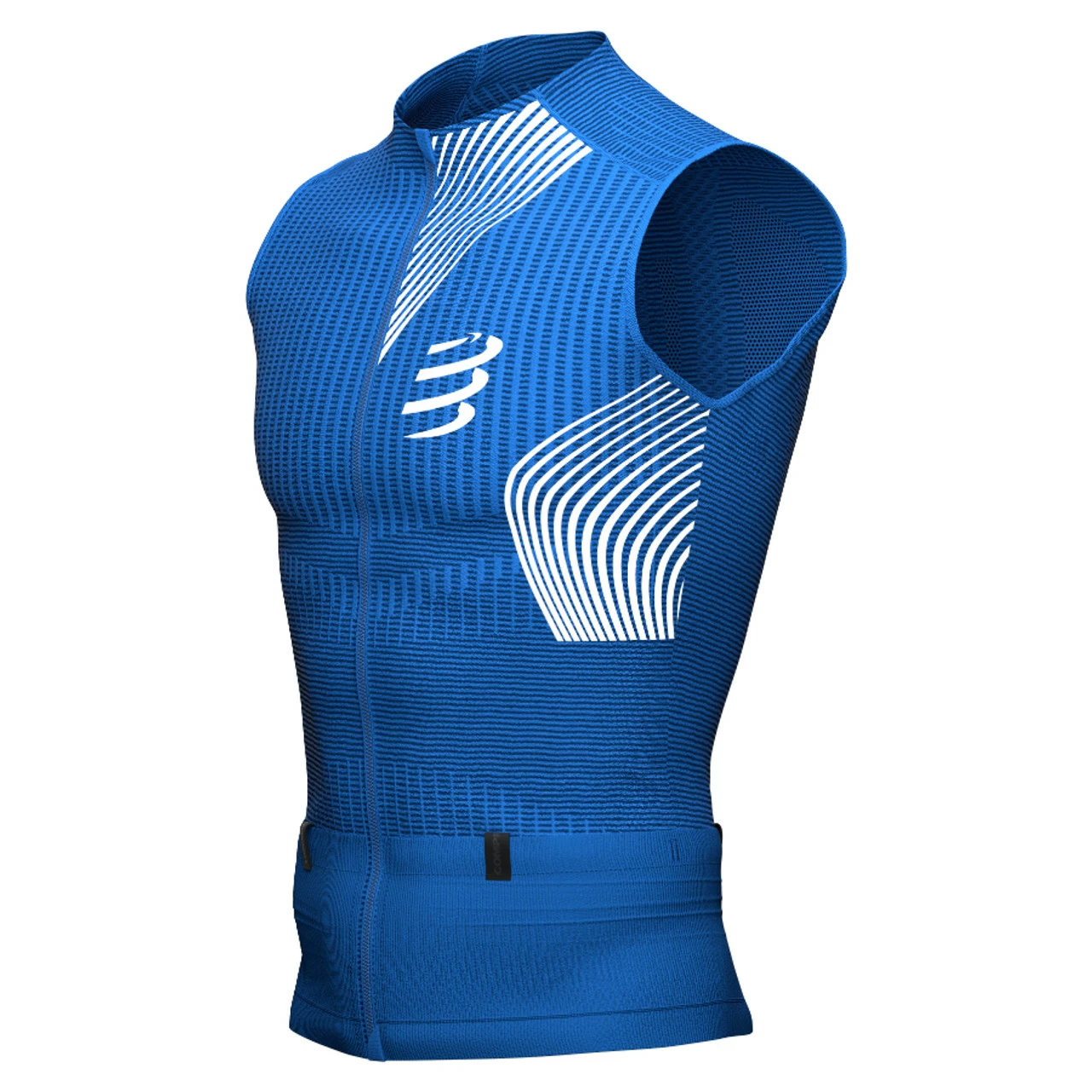 Compressport - Men's Trail Postural Tank Top - Blue Lolite