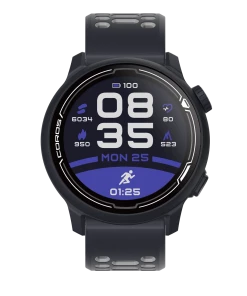 Coros - PACE 2 Premium GPS Sport Watch With Silicone Strap - Dark Navy