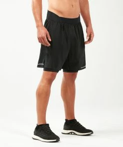 2XU - Men's Run 2 In 1 7" Compression Shorts