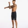 2XU - Light Speed Compression Shorts - Men's - Black/Turmeric Reflective
