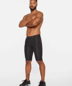 2XU - Men's Motion Compression Shorts - Black/Nero 24 2XU - Men's Motion Compression Shorts - Black/Nero -2XU-shop MA6488b BLK NRO 09 23767.1649424790