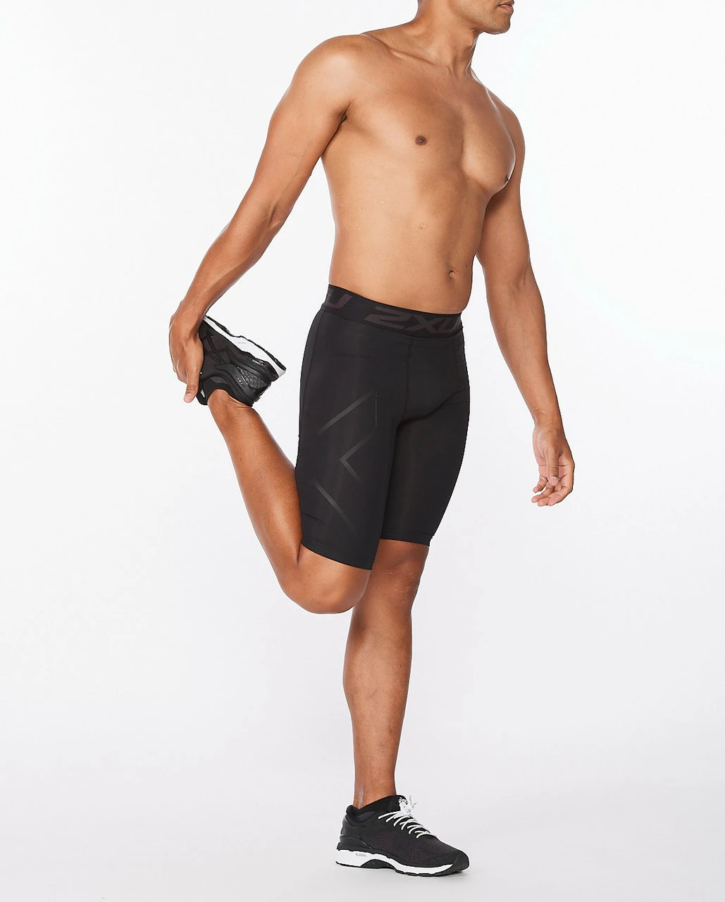 2XU - Men's Motion Compression Shorts - Black/Nero 4 2XU - Men's Motion Compression Shorts - Black/Nero - Image 4
