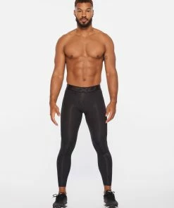 2XU - Men's Motion Compression Tights - Black/Nero -2XU-shop MA6489b BLK NRO 01 15596.1618316221