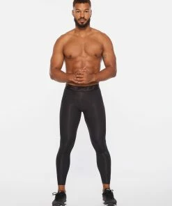2XU - Men's Motion Compression Tights - Black/Nero -2XU-shop MA6489b BLK NRO 02 2 42017.1618316221