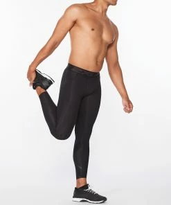 2XU - Men's Motion Compression Tights - Black/Nero -2XU-shop MA6489b BLK NRO 16 99116.1618316221
