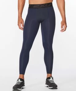 2XU - Men's Motion Compression Tights - Midnight/Nero - 2023