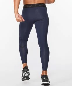 2XU - Men's Motion Compression Tights - Midnight/Nero - 2023 -2XU-shop MA6489b MDN NRO 12 06487.1618316229
