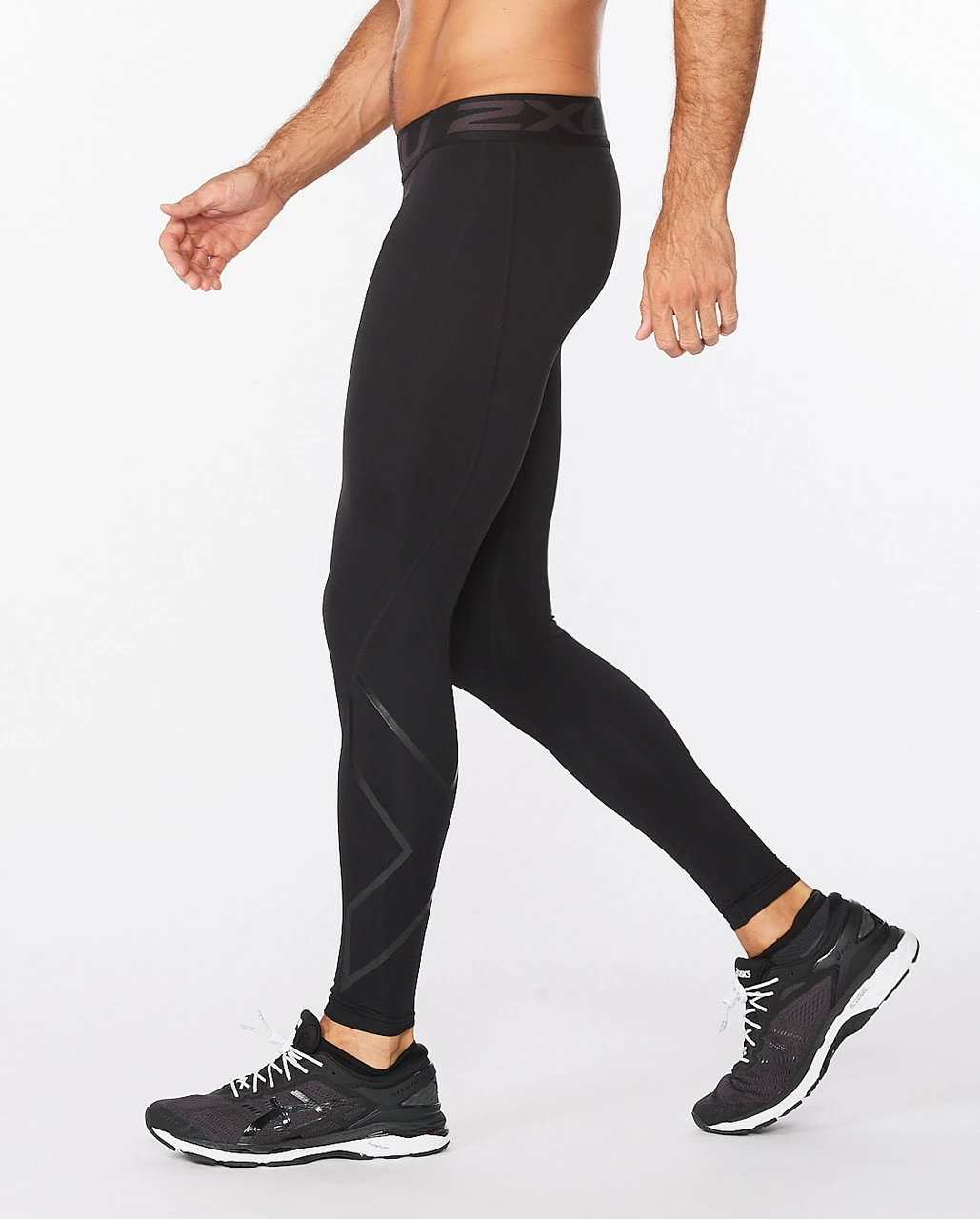 2XU - Ignition Men's Compression Tights - Black/Nero 6 2XU - Ignition Men's Compression Tights - Black/Nero - Image 6