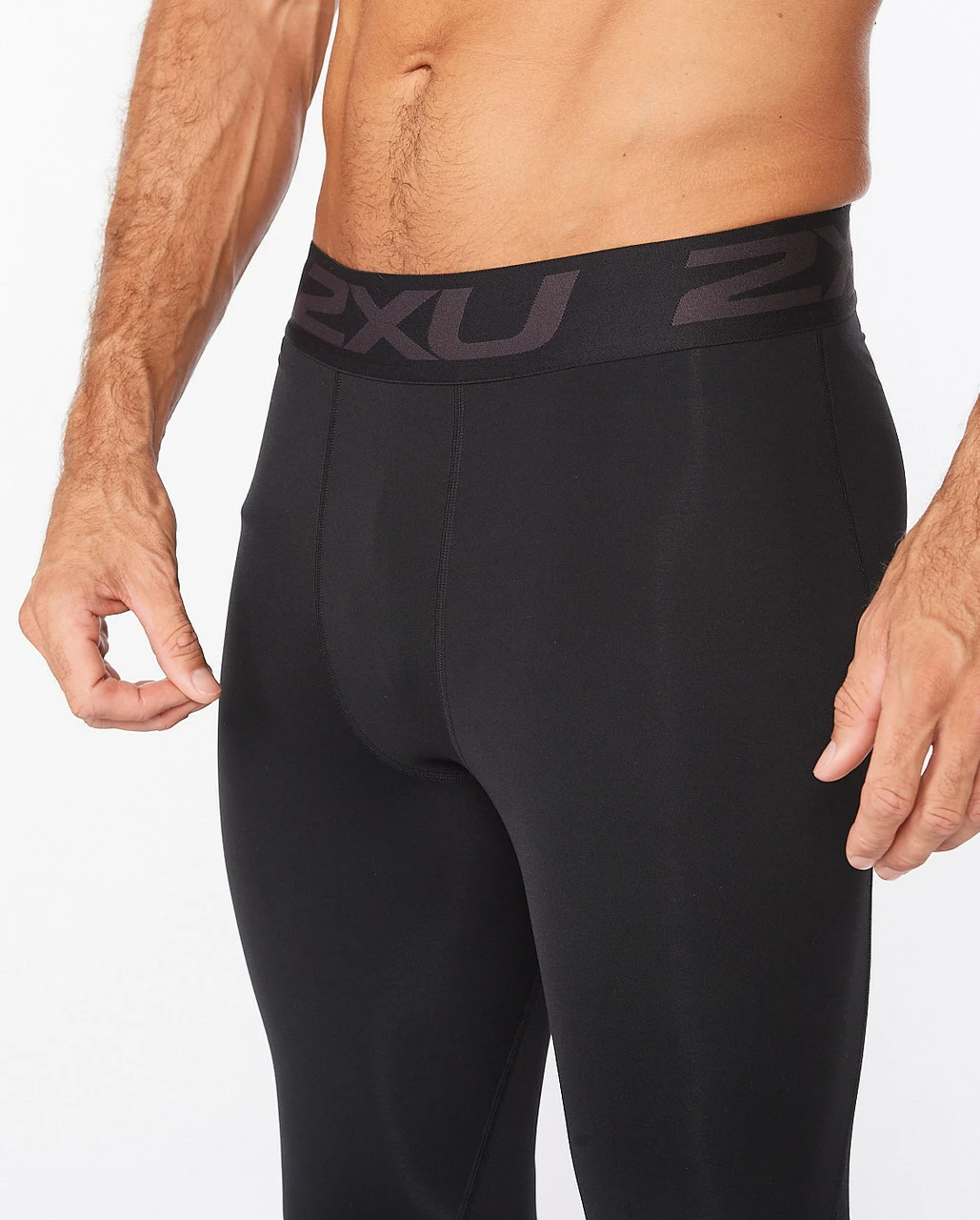 2XU - Ignition Men's Compression Tights - Black/Nero 7 2XU - Ignition Men's Compression Tights - Black/Nero - Image 7