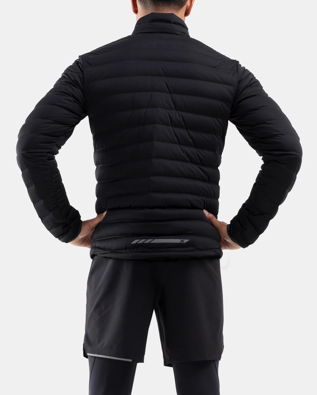 2XU - PURSUIT Insulation Jacket - Men's - Black/Ultra Aqua - Image 5