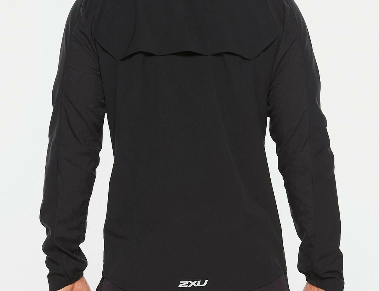 2XU - XVENT DWR Men's Jacket - Black/Silver Reflective - Image 2