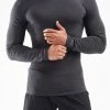 2XU - Men's Ignition Base Layer Long Sleeve - Black Marle/Silver Reflective - Autumn/Winter