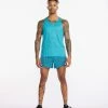 2XU - Light Speed Singlet - Men's - Motion/Oceanside Reflective