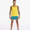 2XU - Light Speed Tech Singlet - Men's - Sulphur/Black Reflective