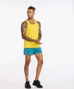 2XU - Light Speed Tech Singlet - Men's - Sulphur/Black Reflective 33 2XU - Light Speed Tech Singlet - Men's - Sulphur/Black Reflective -2XU-shop MR6501a SUL BRF 13 75201.1652689077