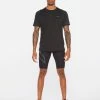 2XU - Light Speed Men's Tech T-shirt - Black/Black Reflective
