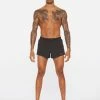 2XU - Light Speed Men's 3in Shorts - Black/Black Reflective