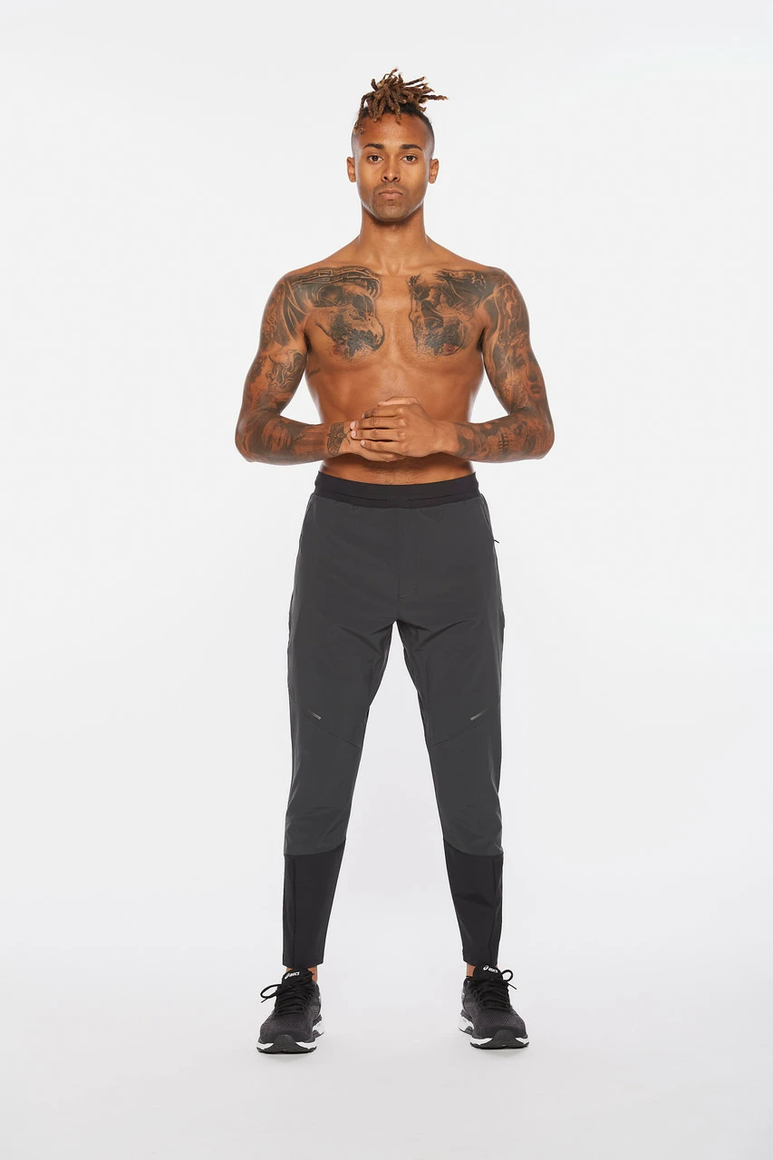 2XU - Light Speed Men's Joggers - Black/Black Reflective - Image 2