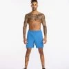 2XU - Aero 5 Inch Shorts - Men's - Starling/Medieval Blue Reflect