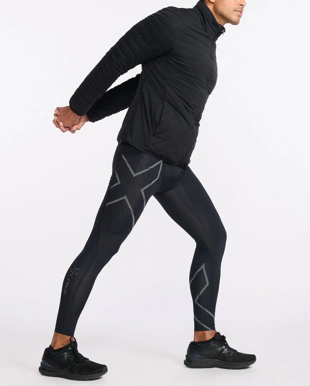 2XU - Ignition Insulation Jacket - Men's - Black/Turbulence 9 2XU - Ignition Insulation Jacket - Men's - Black/Turbulence - Image 9