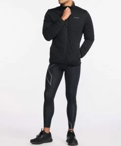 2XU - Ignition Insulation Jacket - Men's - Black/Turbulence