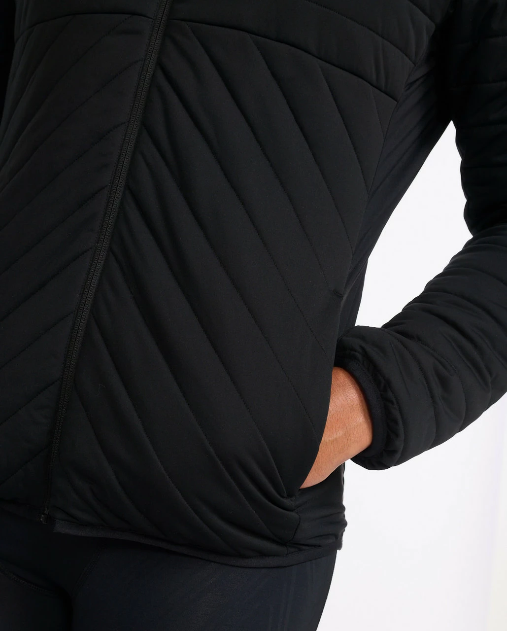 2XU - Ignition Insulation Jacket - Men's - Black/Turbulence 10 2XU - Ignition Insulation Jacket - Men's - Black/Turbulence - Image 10