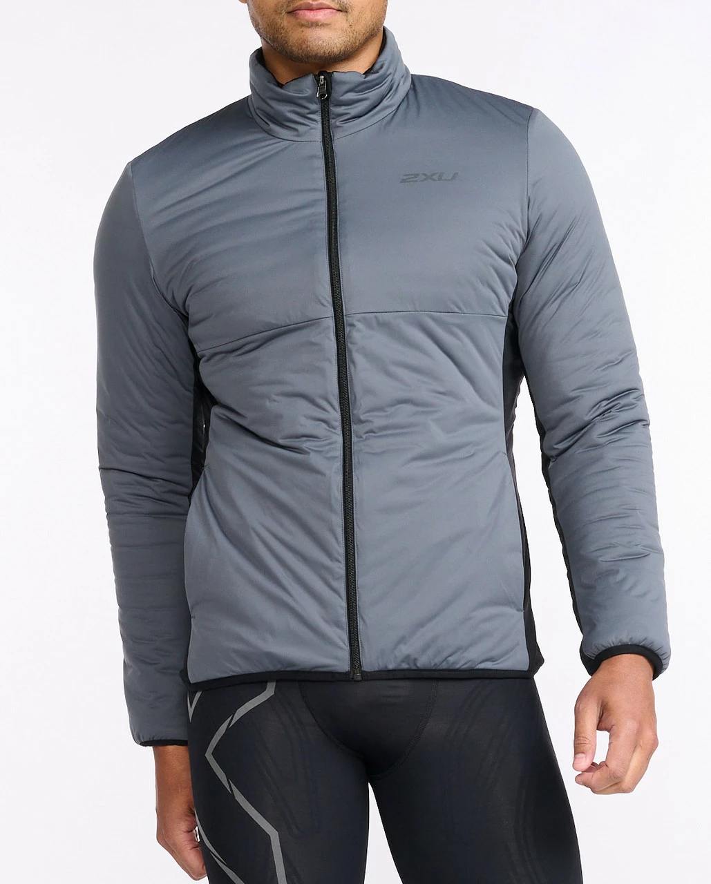 2XU - Ignition Insulation Jacket - Men's - Black/Turbulence 4 2XU - Ignition Insulation Jacket - Men's - Black/Turbulence - Image 4