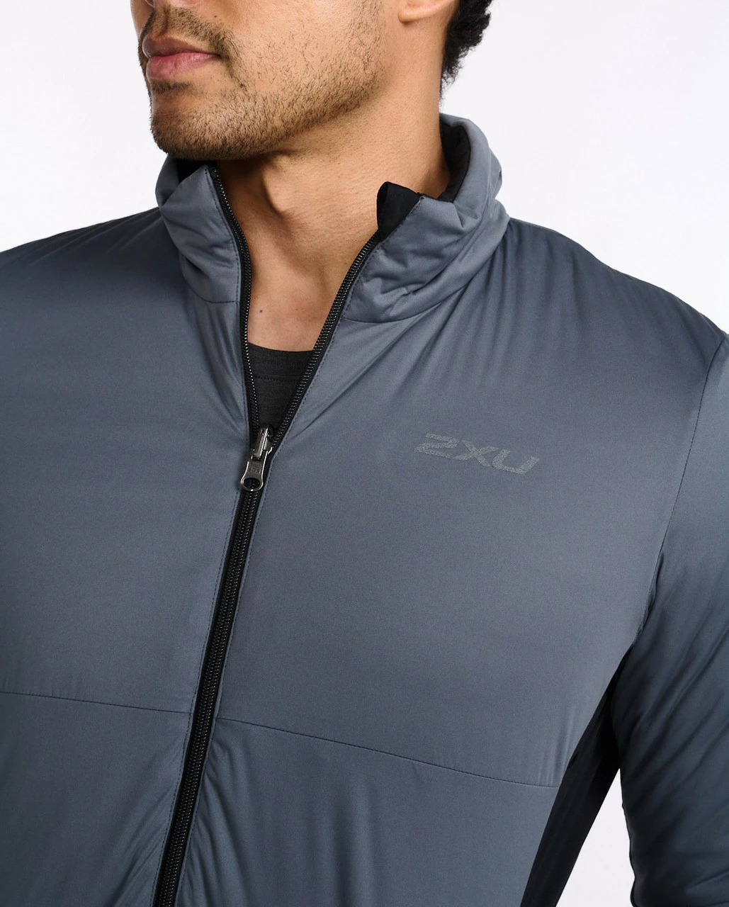 2XU - Ignition Insulation Jacket - Men's - Black/Turbulence 18 2XU - Ignition Insulation Jacket - Men's - Black/Turbulence - Image 18