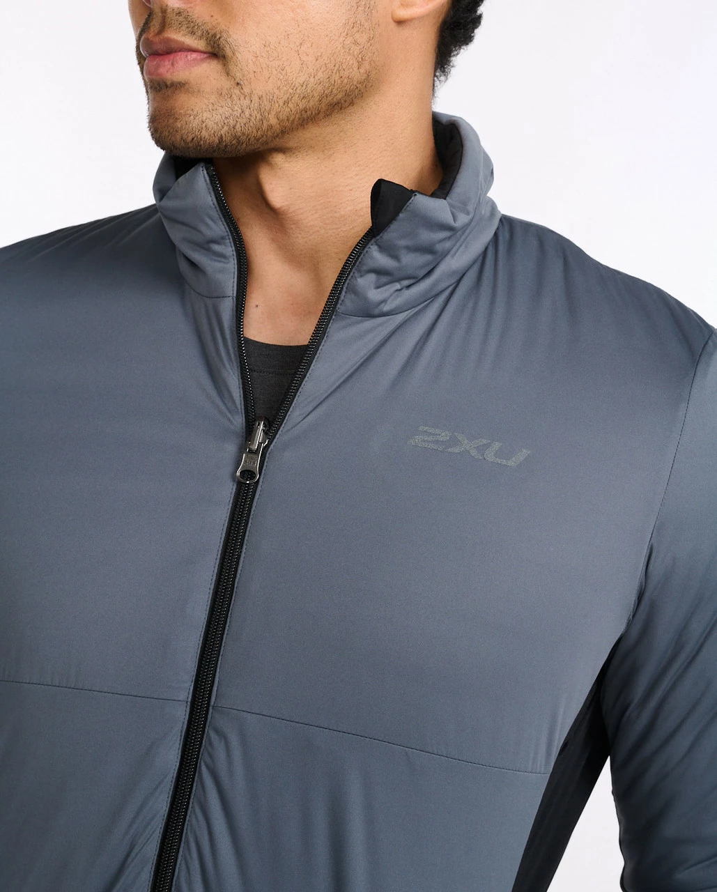 2XU - Ignition Insulation Jacket - Men's - Black/Turbulence 20 2XU - Ignition Insulation Jacket - Men's - Black/Turbulence - Image 20