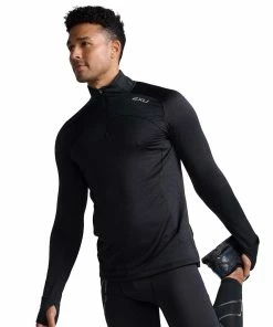 2XU - Ignition 1/4 Zip - Men's - Black/Silver Reflective - 2023 28 2XU - Ignition 1/4 Zip - Men's - Black/Silver Reflective - 2023 -2XU-shop MR6830a BLK SRF 04 1 27940.1666697470