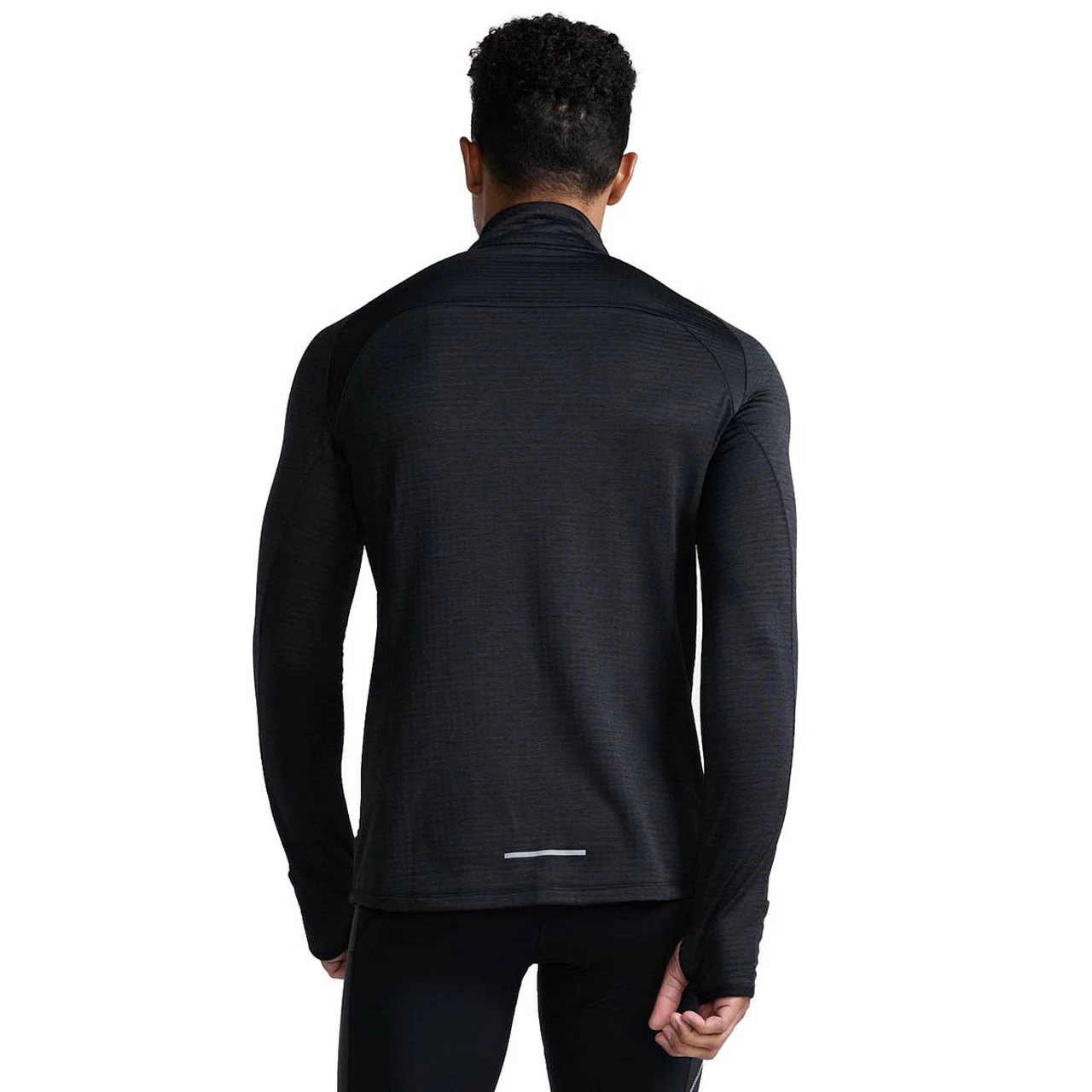2XU - Ignition 1/4 Zip - Men's - Black/Silver Reflective - 2023 9 2XU - Ignition 1/4 Zip - Men's - Black/Silver Reflective - 2023 - Image 9