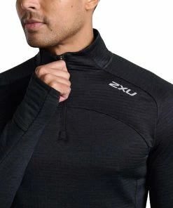 2XU - Ignition 1/4 Zip - Men's - Black/Silver Reflective - 2023 36 2XU - Ignition 1/4 Zip - Men's - Black/Silver Reflective - 2023 -2XU-shop MR6830a BLK SRF 25 2 44731.1666697470