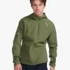 2XU - Light Speed Waterproof Jacket - Men's - Winter Moss/Silver Reflective