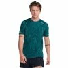 2XU - Light Speed Tee - Men's - Glitch Check/Silver Reflective