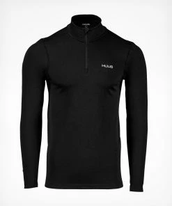 HUUB - Seamfree Long Sleeve 1/2 Zip Top - Men's - Black - 2023