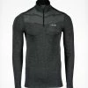 HUUB - Seamfree Long Sleeve 1/2 Zip Top - Men's - Grey Marl - 2023