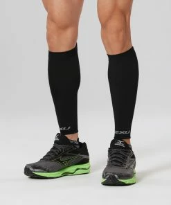 2XU - Compression Calf Sleeves - Unisex -2XU-shop UA4509b BLK GRY 69066.1608635691